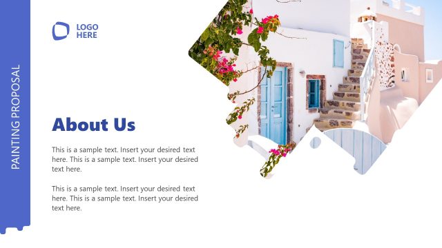 Painting Proposal Template – About Us Slide