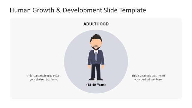Human Growth & Development Slide for Adulthood