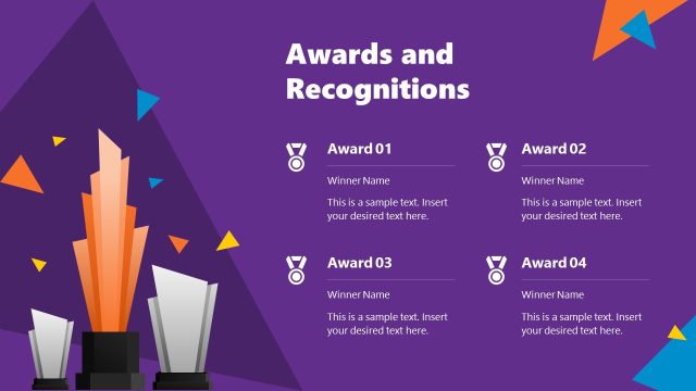 Awards and Recognition Slide