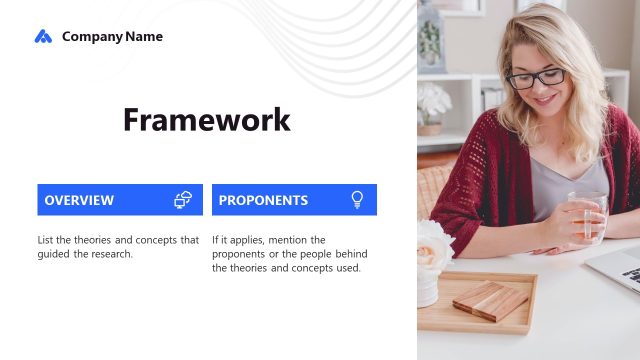 Framework Slide – Research Paper PPT Slide Template