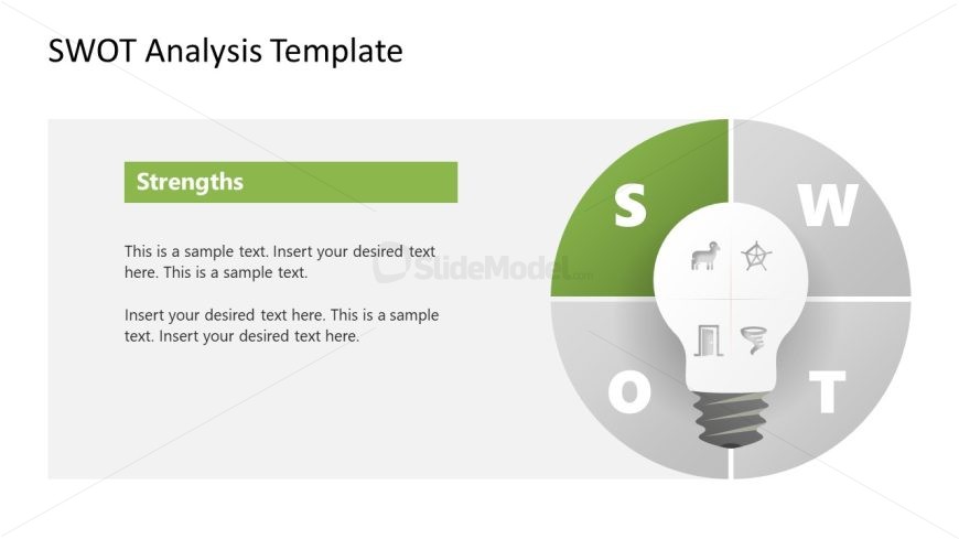 Idea SWOT Analysis PowerPoint Slide