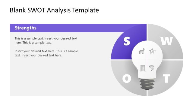 Strengths Slide – SWOT Analysis PPT Template