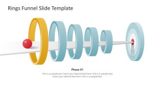 Template for Rings Funnel with Goal Target Presentation 