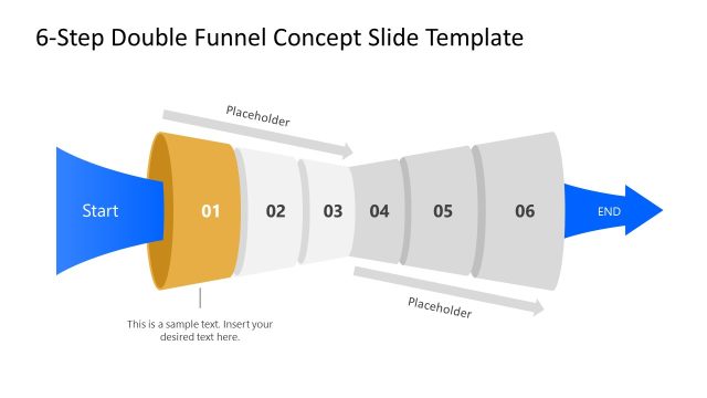 6-Step Double Funnel Concept Presentation Template
