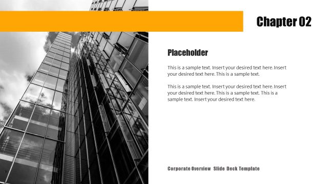 Chapter Two Slide – Corporate Profile Presenation Template