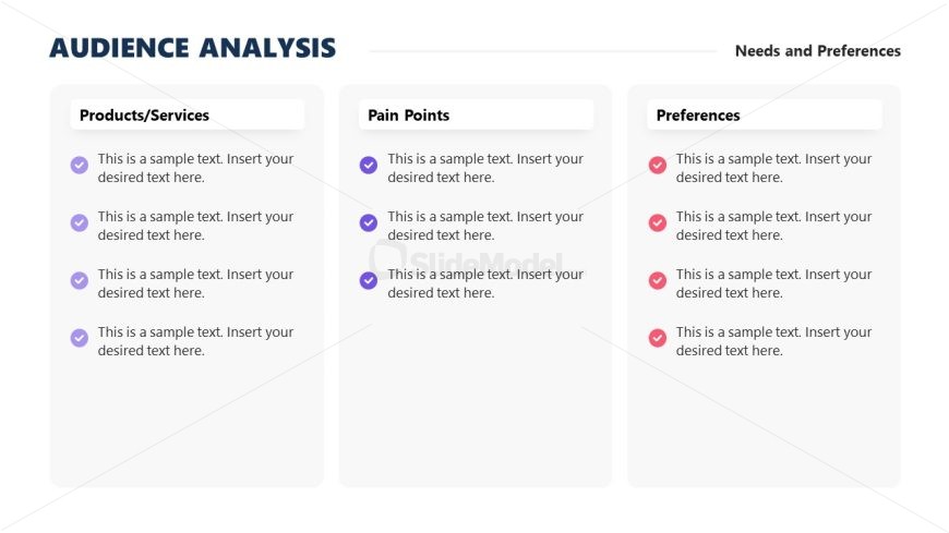 Audience Analysis PPT Slide