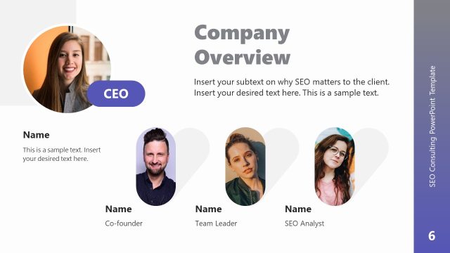 Presentation Slide for Company Overview