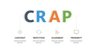 CRAP Presentation Slide Design with Graphical Icons