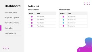 Business Travel Planner Presentation Template