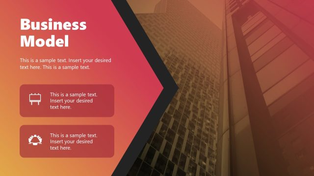 Business Model PowerPoint Template Slide