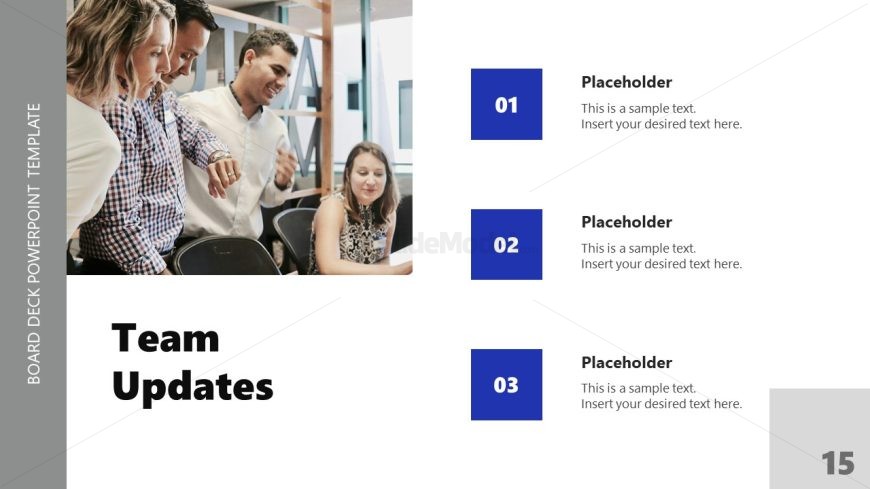 Board Deck Template Slide for Presentation