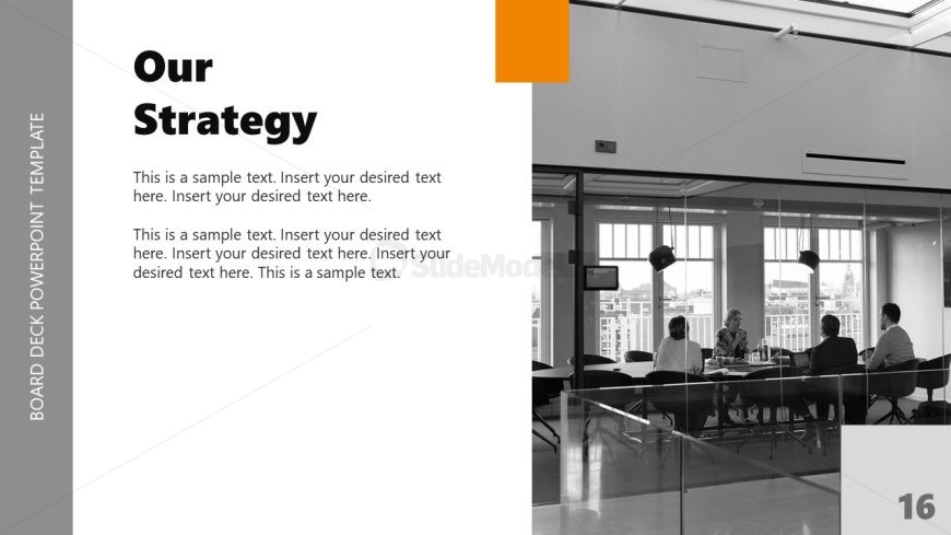 Board Deck PowerPoint Template Slide