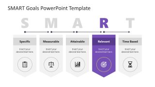 SMART Goals Slide PowerPoint Template 