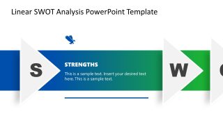 Strengths Slide - SWOT Analysis Template 