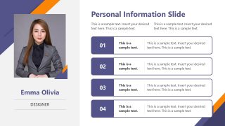 Personal Overview Template for PowerPoint 
