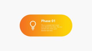 9-Phase Animated Roadmap Concept PPT Slide 