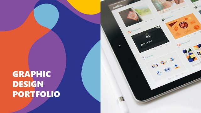 Graphic Design Company Portfolio Slide