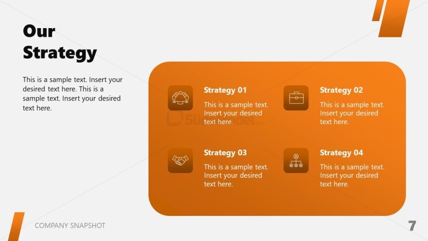 Company Snapshot PPT Presentation Template 