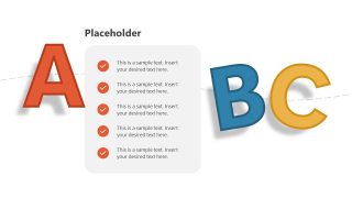 Animated Letters PPT Template