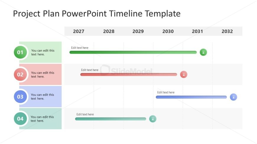 Project Plan PPT Timeline Template