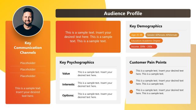 Target Audience Analysis PowerPoint Template