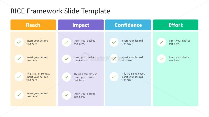 Editable RICE Framework for Presentation