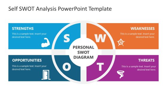 Self SWOT Analysis PowerPoint Template