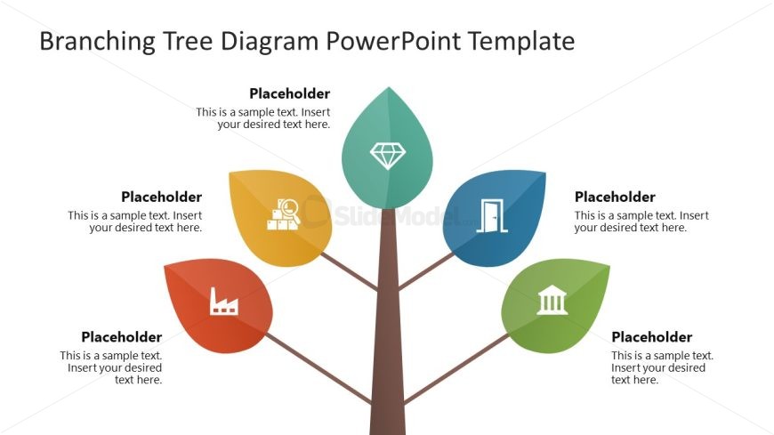 Branching Tree Template for PowerPoint 