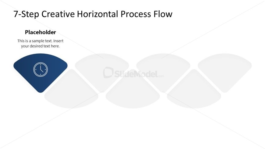 Process Diagram Template Slide with Engaging Icons