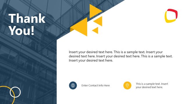 Thank You Slide – Business Profile PowerPoint Slide Template