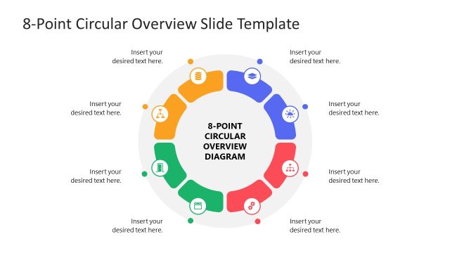 8-Step Circular Diagram PowerPoint Slide