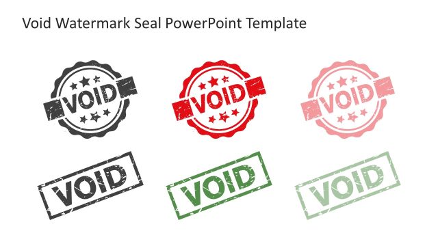 Compendium of Void Watermark Seals for PowerPoint