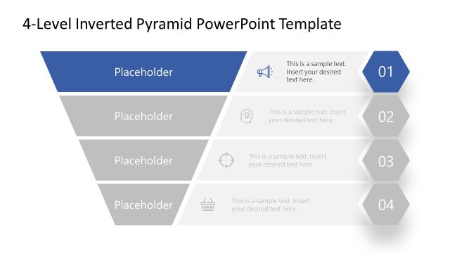 Level 1 Slide – 4-Level Inverted Pyramid Template