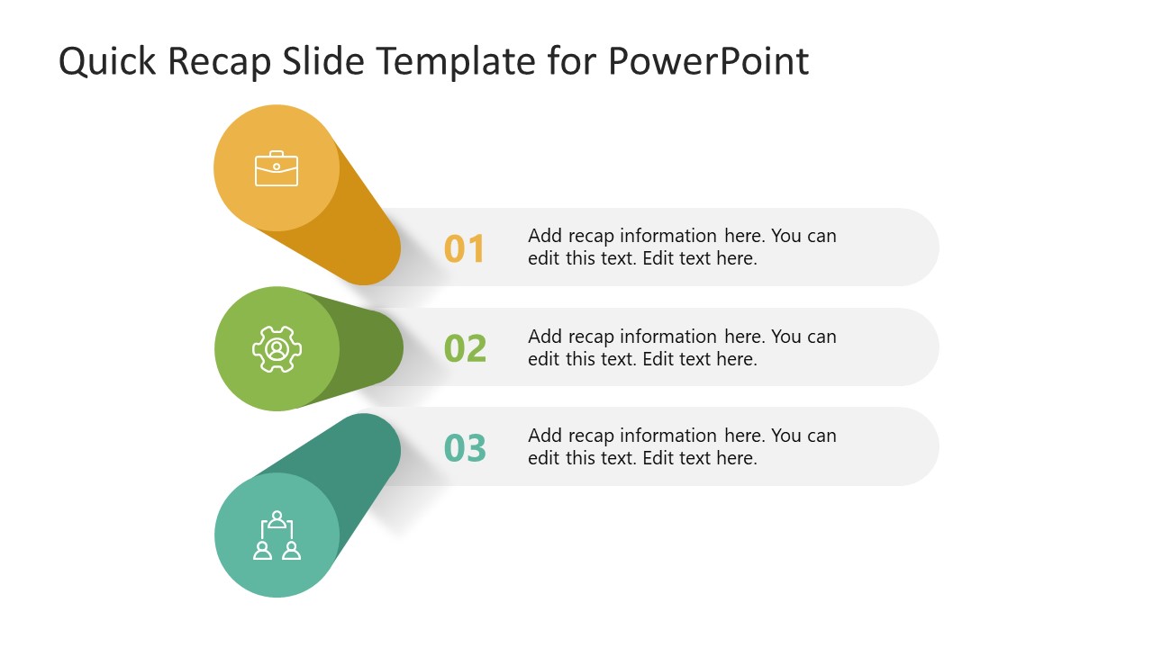 Quick Recap PowerPoint Template 