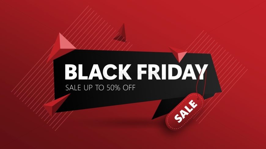 Black Friday Banner PPT Slide Template