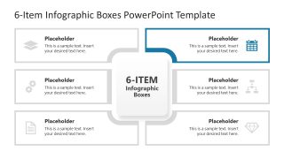 Infographic Boxes PPT Slide 