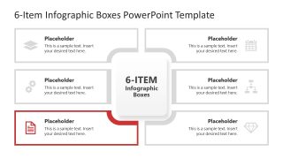 Infographic Boxes Template for Presentation 