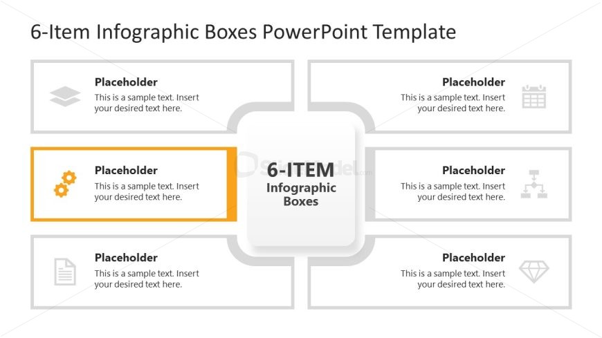 Infographic Boxes Template for PowerPoint 