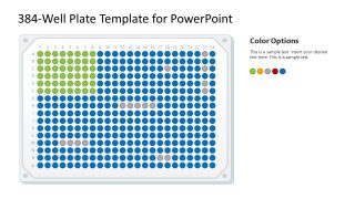 384-Well Plate Slide for PowerPoint