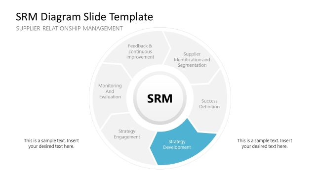 Segmented Diagram Slide for PowerPoint