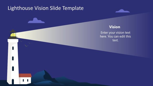 Lighthouse Infographic PowerPoint Template