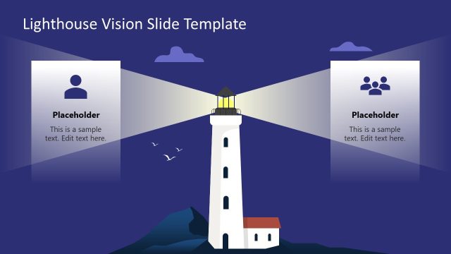 Lighthouse Infographic Presentation Slide