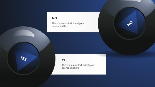Customizable Magic 8-Ball PPT Template