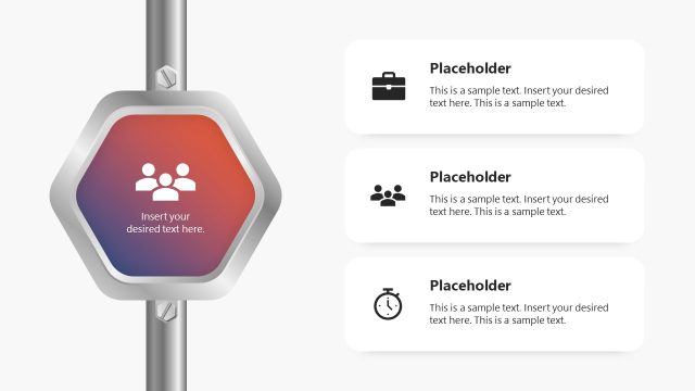 Metal Pole Infographic Presentation Template