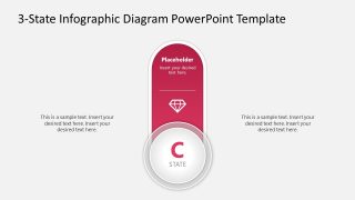 Editable Toggle Infographic PPT Template