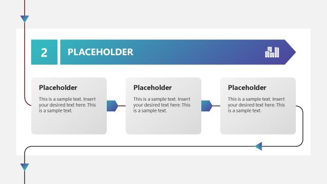 Modern Vertical Process Diagram Presentation Template