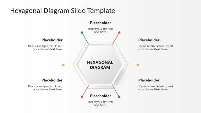 Hexagonal Diagram PowerPoint Template