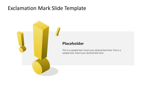 Exclamation Mark PowerPoint Template