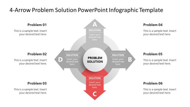 4-Arrow Problem Solution Presentation Template