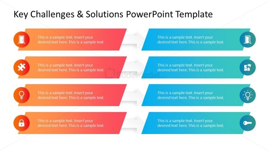 Editable Key Challenges & Solutions Template